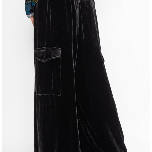 Brand New Zatime Silk Cargo Pants NWT Size 1X & 2X - Picture 2 of 5